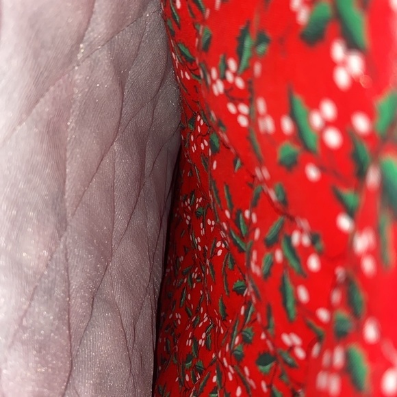 3/55$‎ Red Christmas Holiday Vintage 80’s stocking dogs colley gifts Christmas - Picture 10 of 11